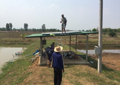 Installing Solar Power for the Fish Farm at Mercy Intl Children's Home